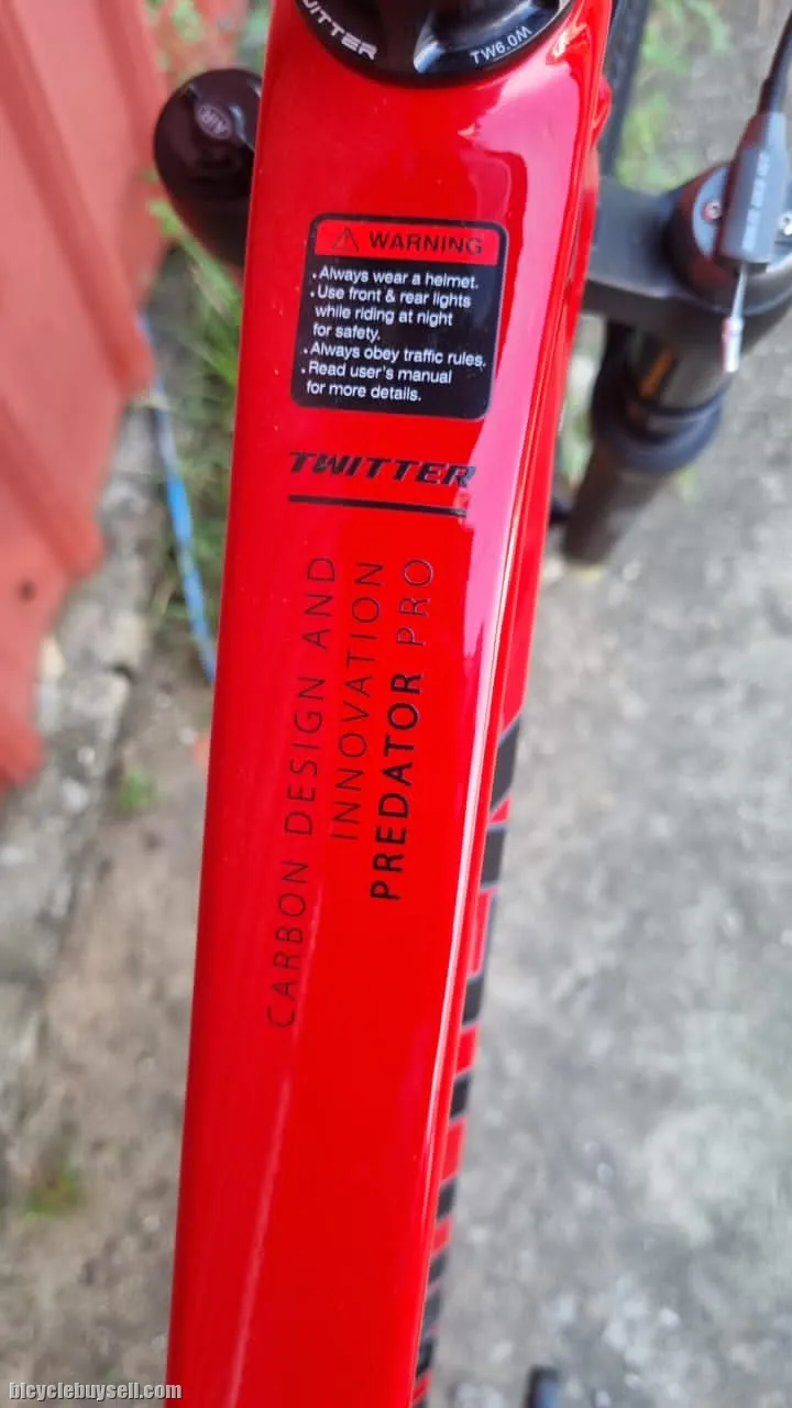 Twitter Predator Pro Carbon - (29er) Shimano Deore (12 speeds) Brand New !!!