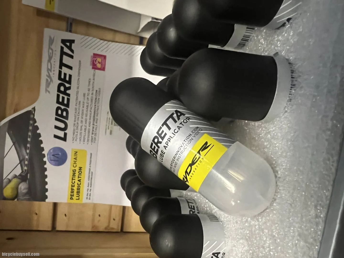 RYDER LUBERETTA BOTTLE ONLY 15ML CAPACITY