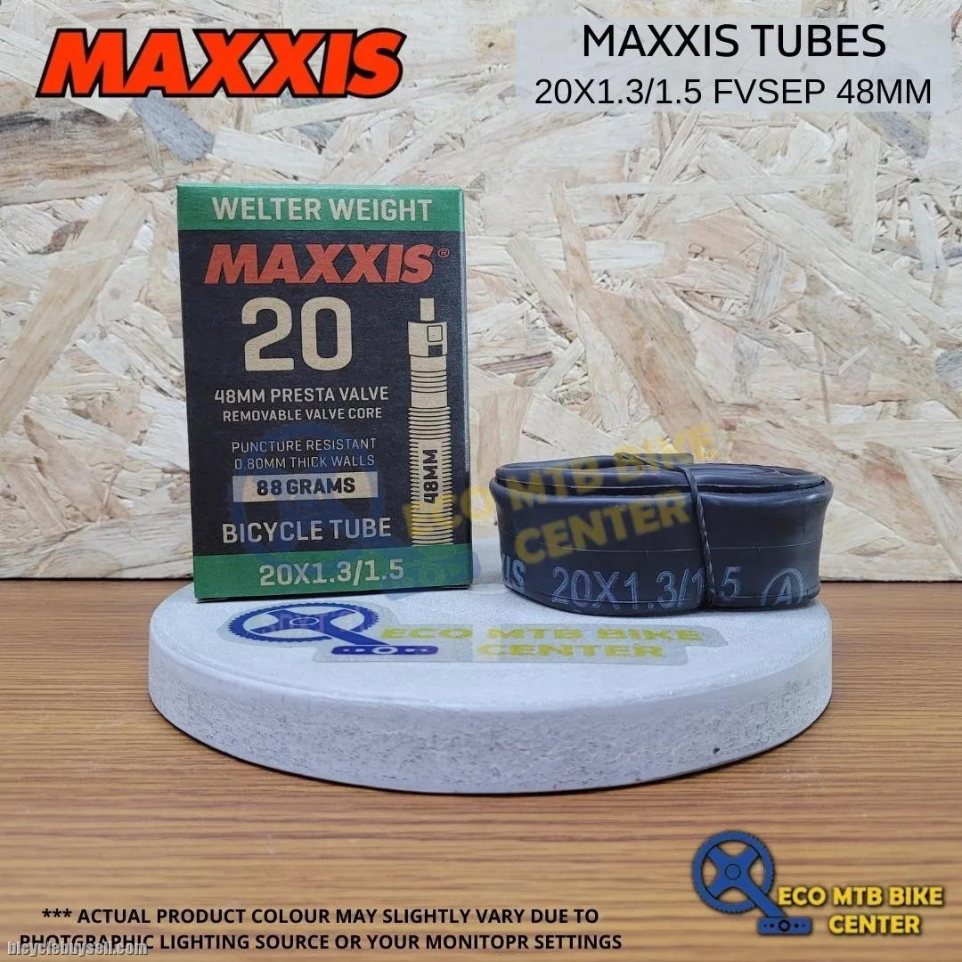 MAXXIS Tubes Welterweight 20"/26"/27.5"/29" (ALL48mmPrestaValve)