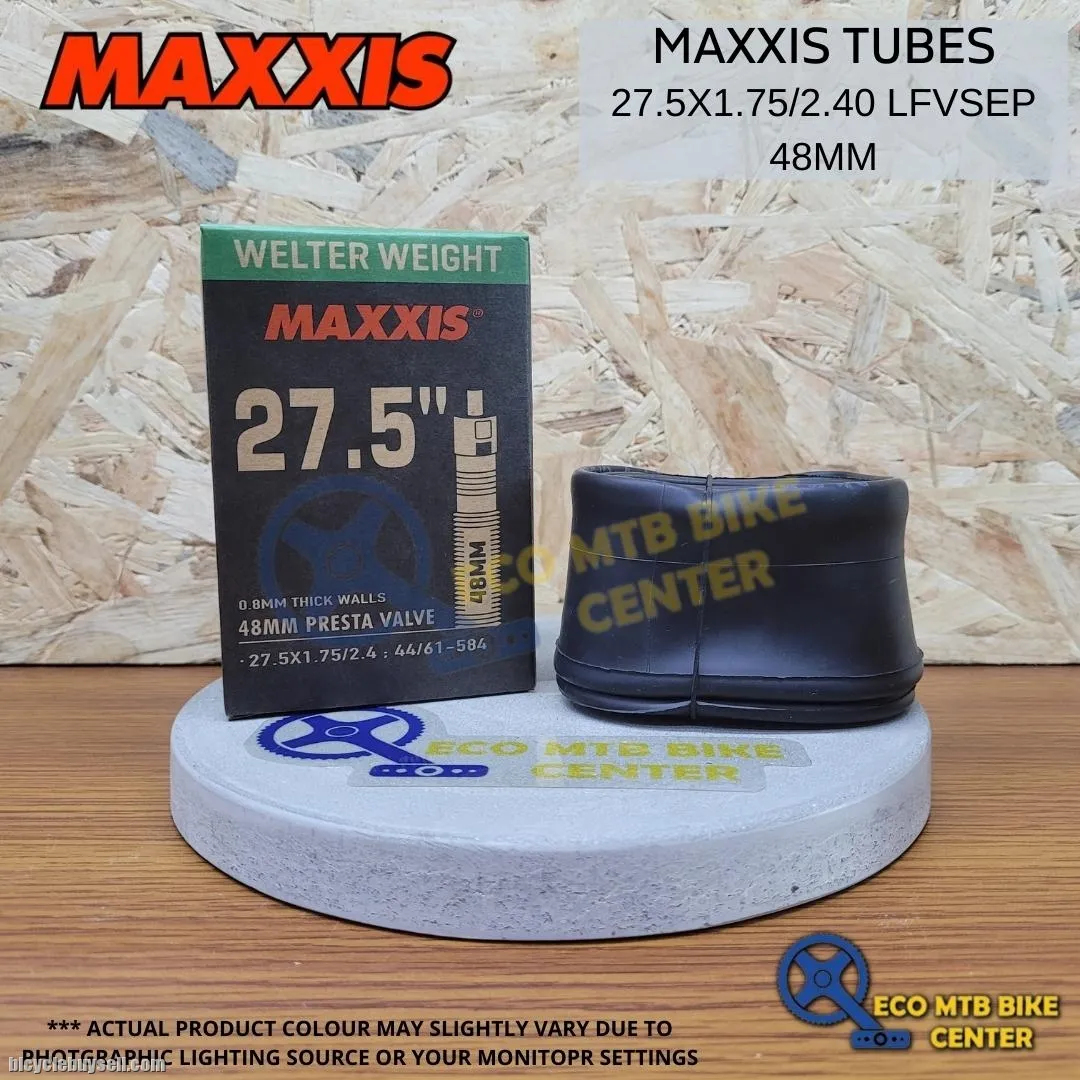 MAXXIS Tubes Welterweight 20"/26"/27.5"/29" (ALL48mmPrestaValve)