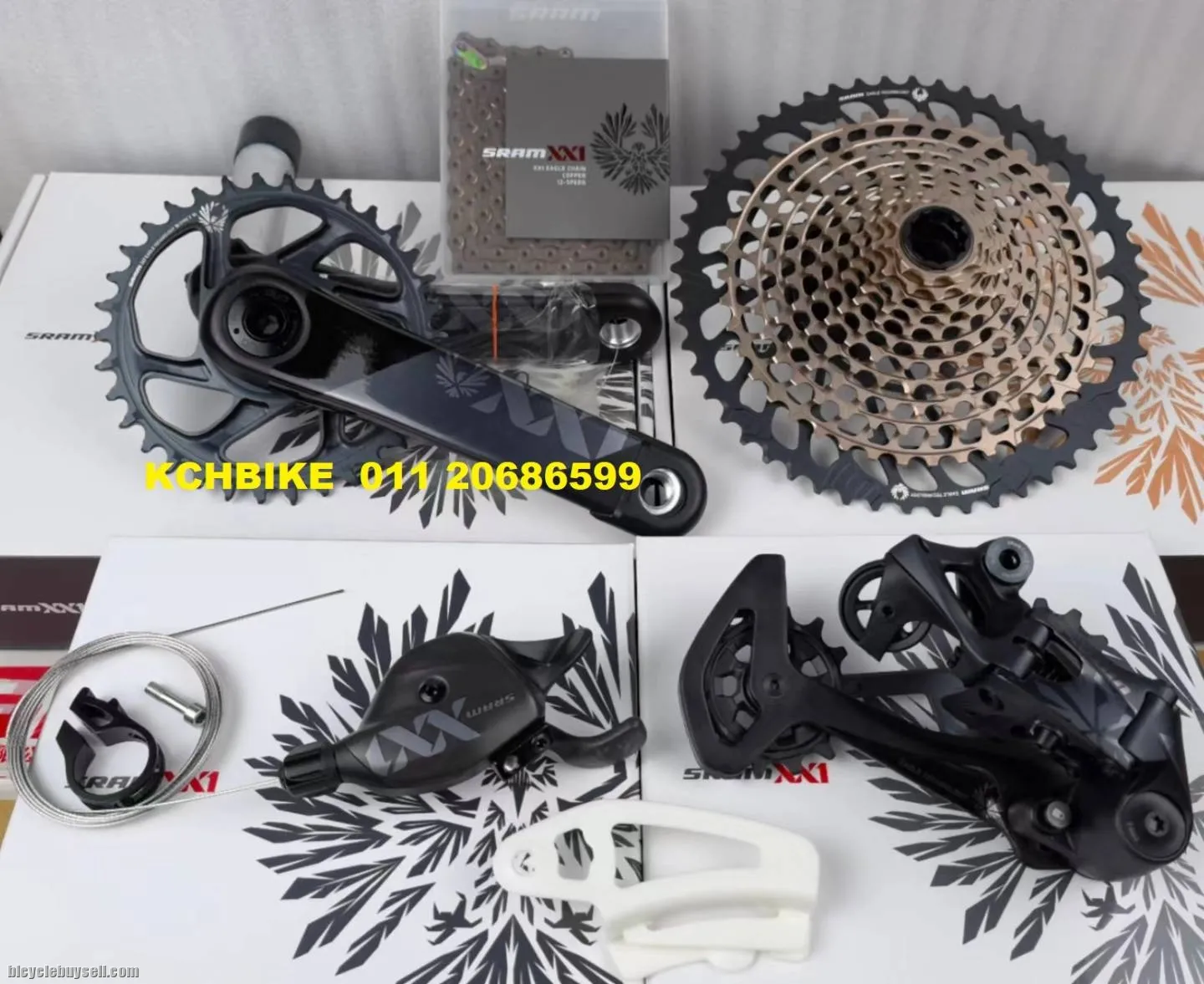 Brand new SRAM Eagle XX1 RAINBOW,BLack  12speed Groupset