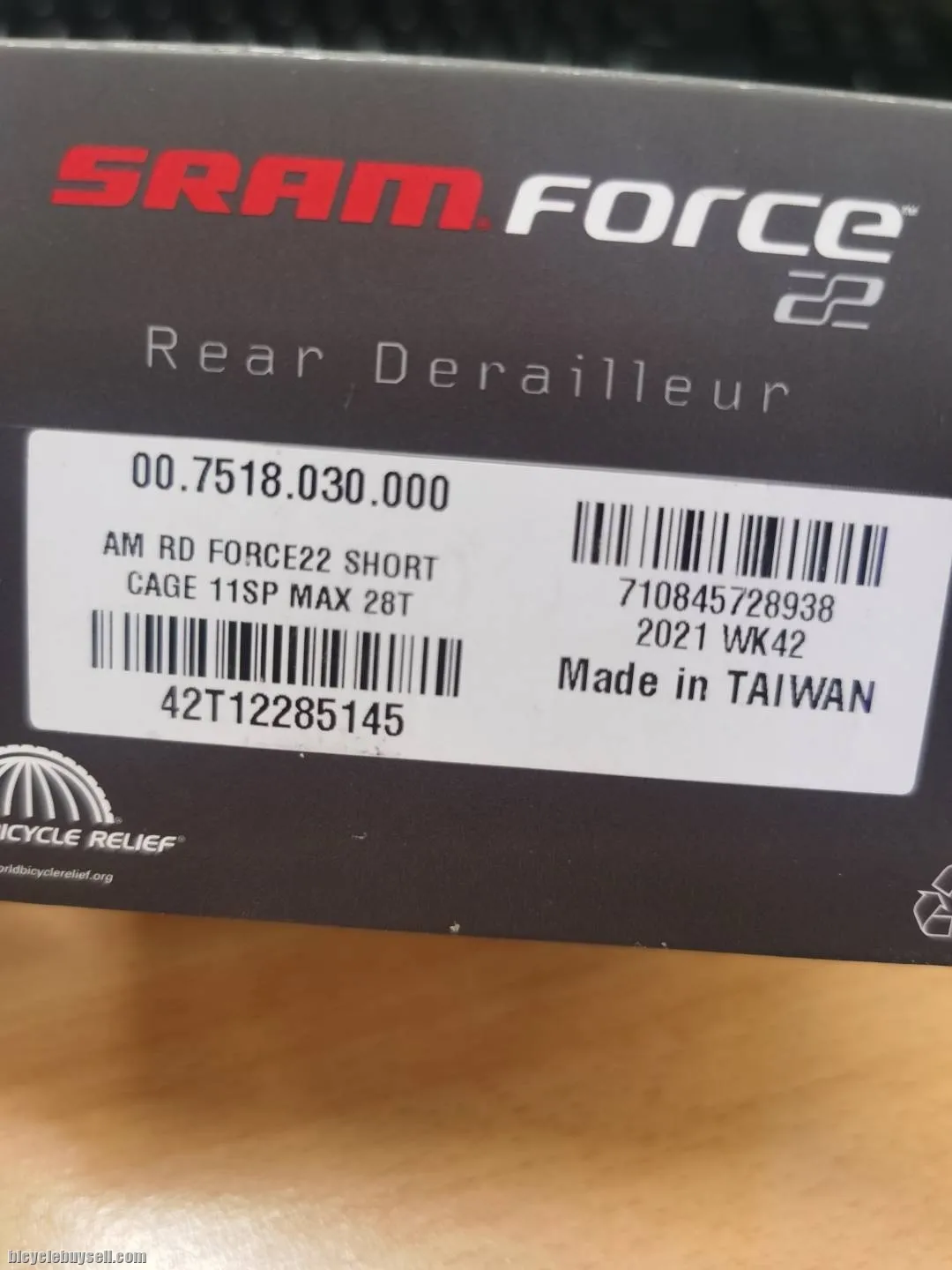 Sram Force 22 Rear Derailleur