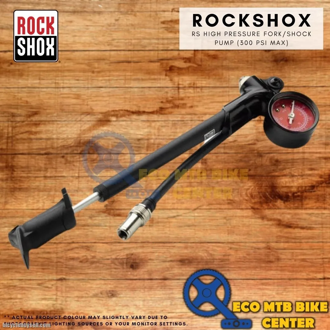 ROCKSHOX RS HIGH PRESSURE FORK/SHOCK PUMP (300 PSI MAX)