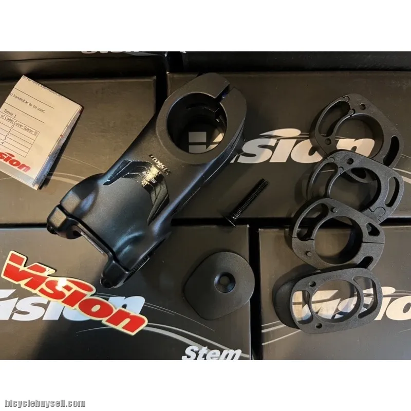 Vision NS SMR Road Bike Stem For Standard and Inner Routing Cableï¼ˆ-6Â° Degreeï¼‰
