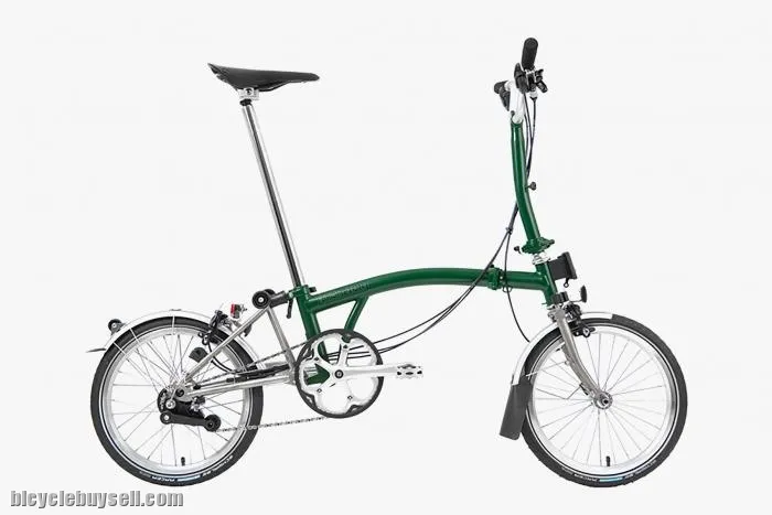 Brompton Racing Green M6LX (6 Speed) SUPERLIGHT - NOS ( Ready Stock )