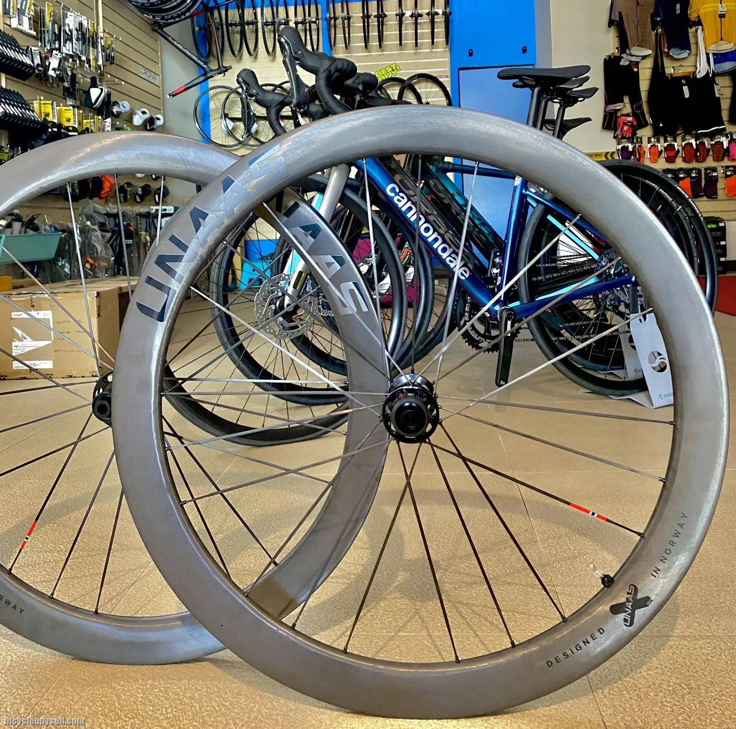 Unaas Carbon Wheelset/Carbon Spoke Disc Brake/Rim Brake