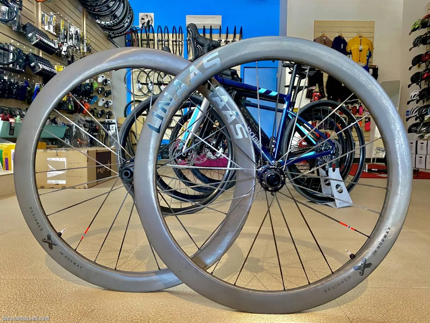 Unaas Carbon Wheelset/Carbon Spoke Disc Brake/Rim Brake