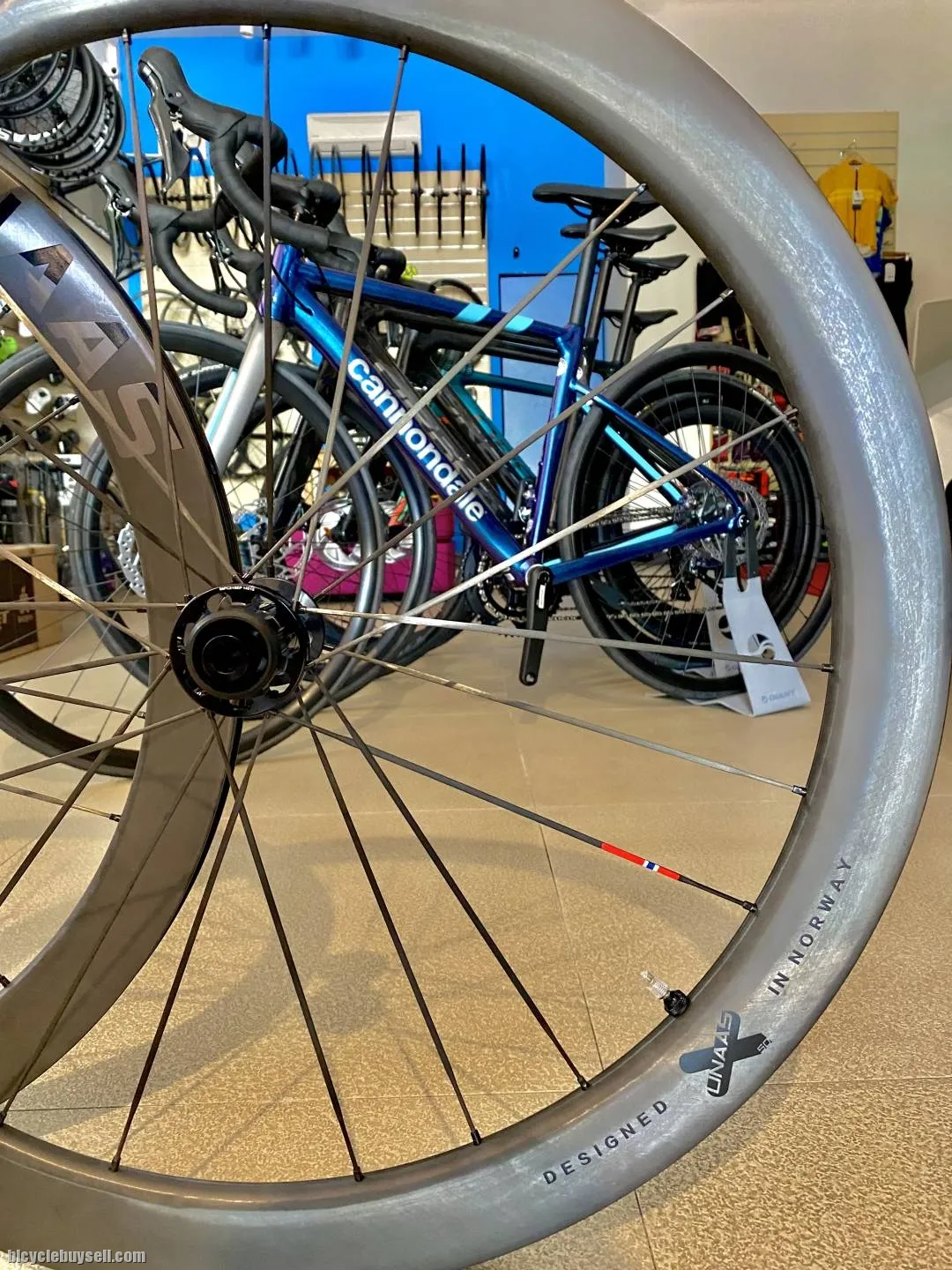Unaas Carbon Wheelset/Carbon Spoke Disc Brake/Rim Brake