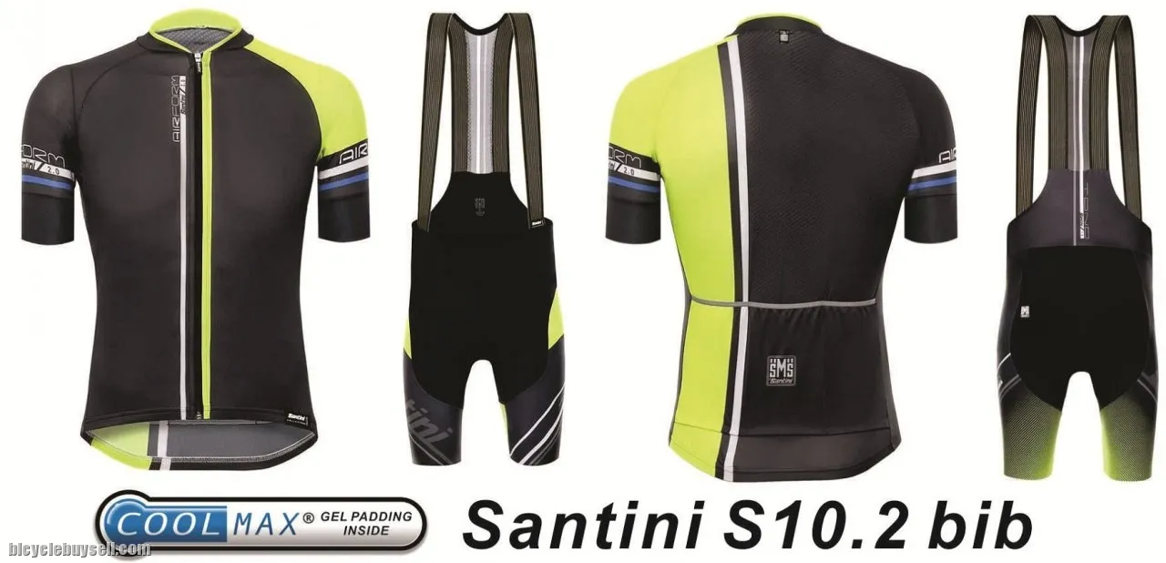 santini cycling bicycle jersey MTB road bike bib set seluar pendek/3 suku/panjang foc pos laju