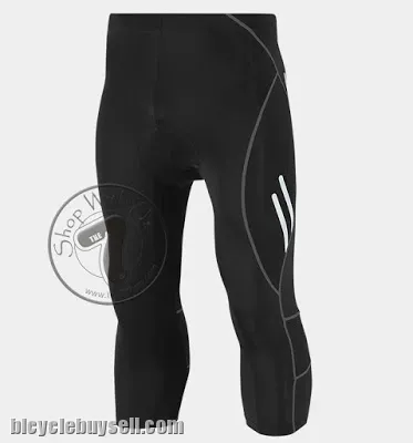 TRYSIL Men 3/4 Compression Cycling Pants with Padding FREE Socks -RM99.90/pc