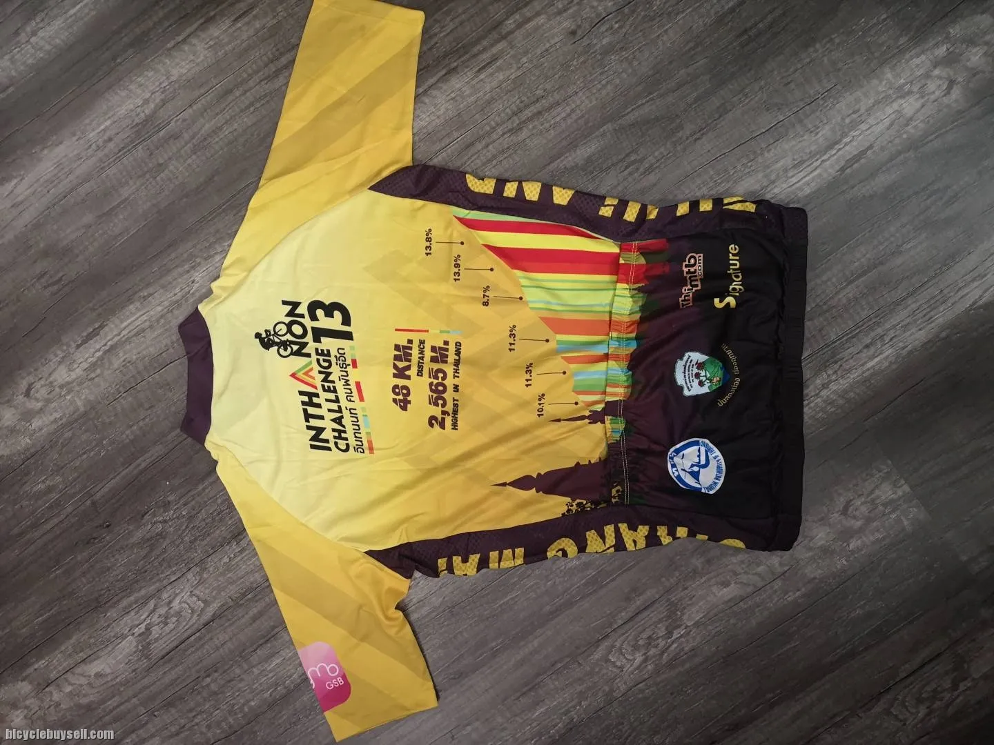 Event jersey doi ithanon thailand -2 peices