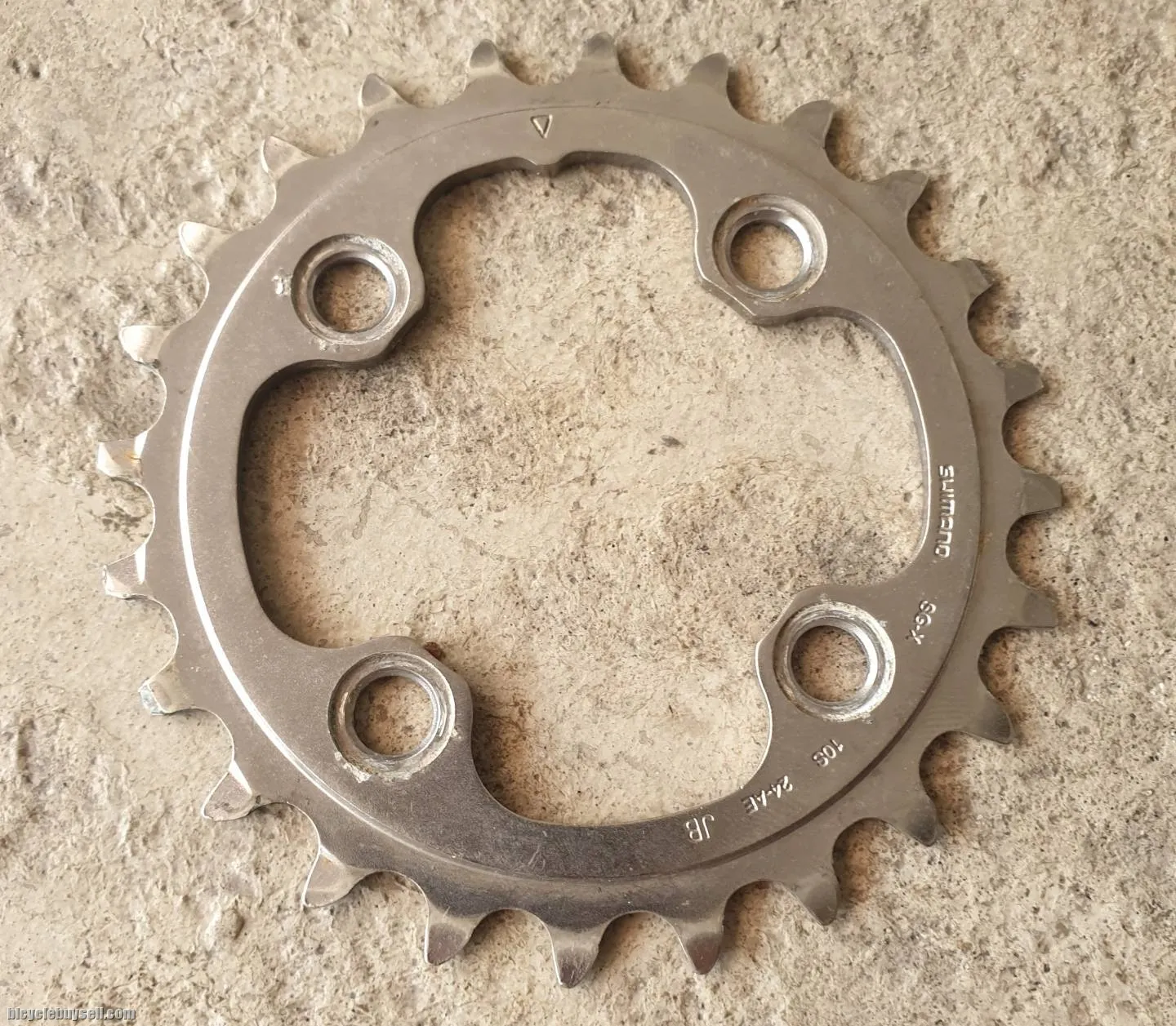 Shimano Deore XT 42T-32T BCD104 &amp; 24T BCD64