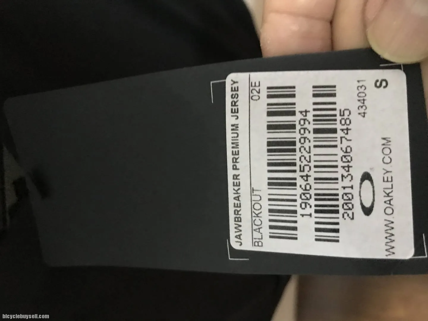 Oakley Jawbreaker Premium Blackout Jersey S