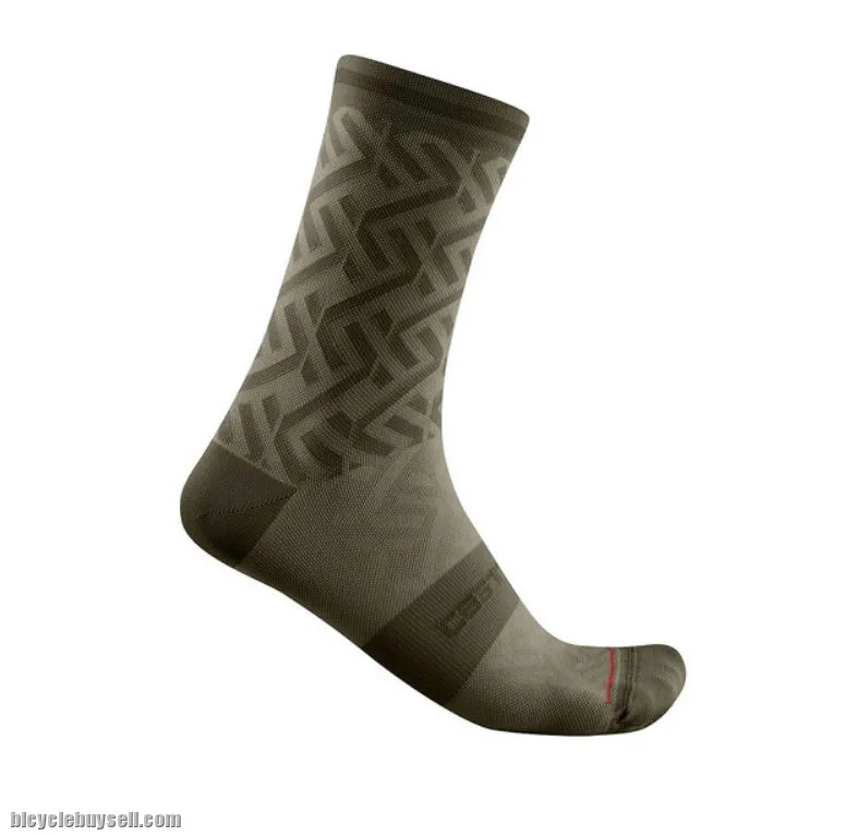 CASTELLI TIRAMOLLA 15 SOCK CYCLING SOCKS MADE IN ITALY