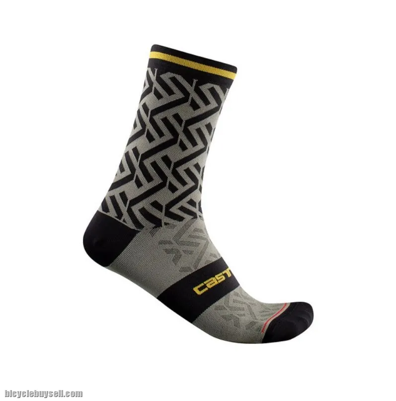 CASTELLI TIRAMOLLA 15 SOCK CYCLING SOCKS MADE IN ITALY