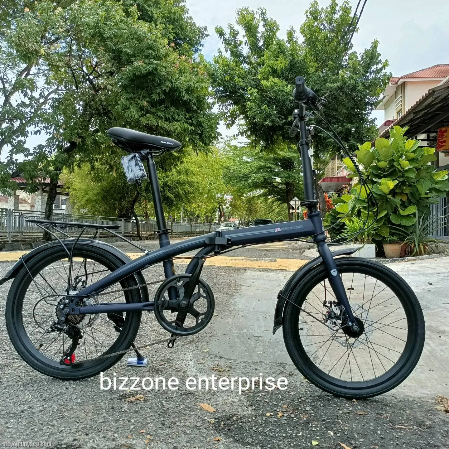 sale!! 20â€ raleigh calyspo 7sp shimano folding bike basikal lipat