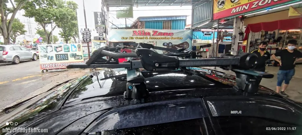 TRIDENTA Brand Roof Rack Carrier and 2 bike rack
