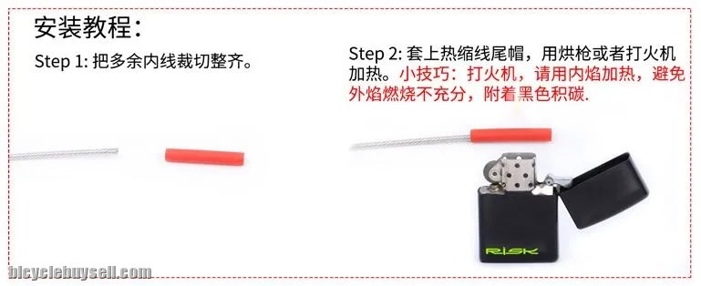 Shifter Cable End Cap Bicycle Jagwire Cable Cap Cycling End Cap Cable Wire Cap Basikal Kabel Cap MTB