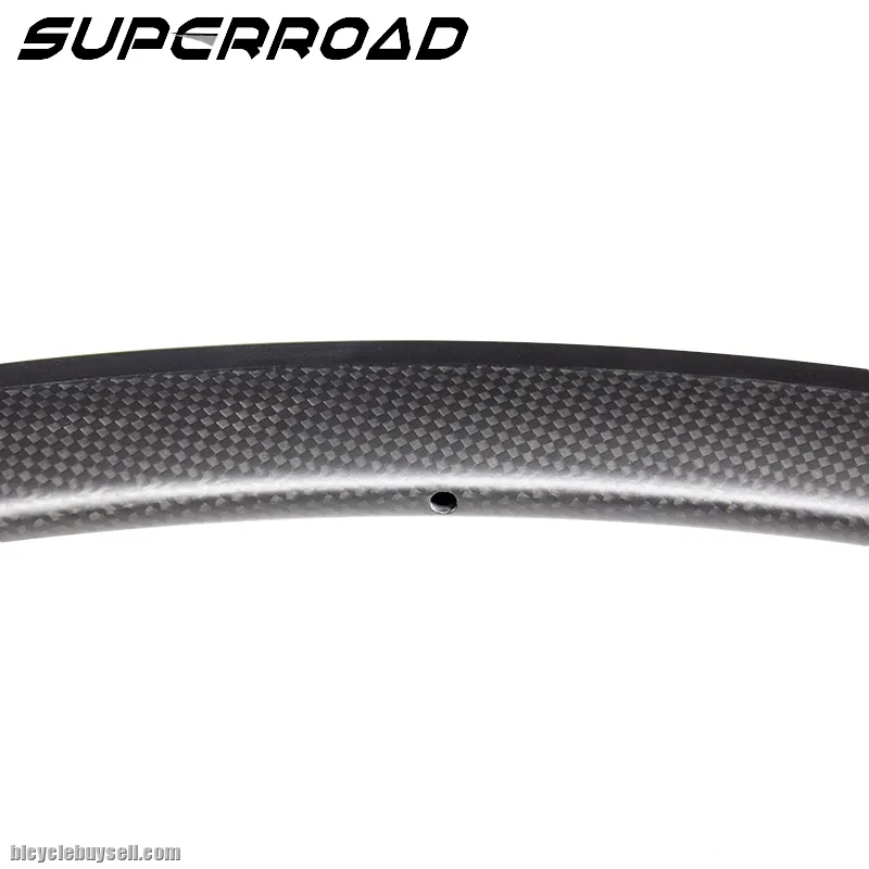 Carbon Fiber Tubular Road Bike V Brakes Rims