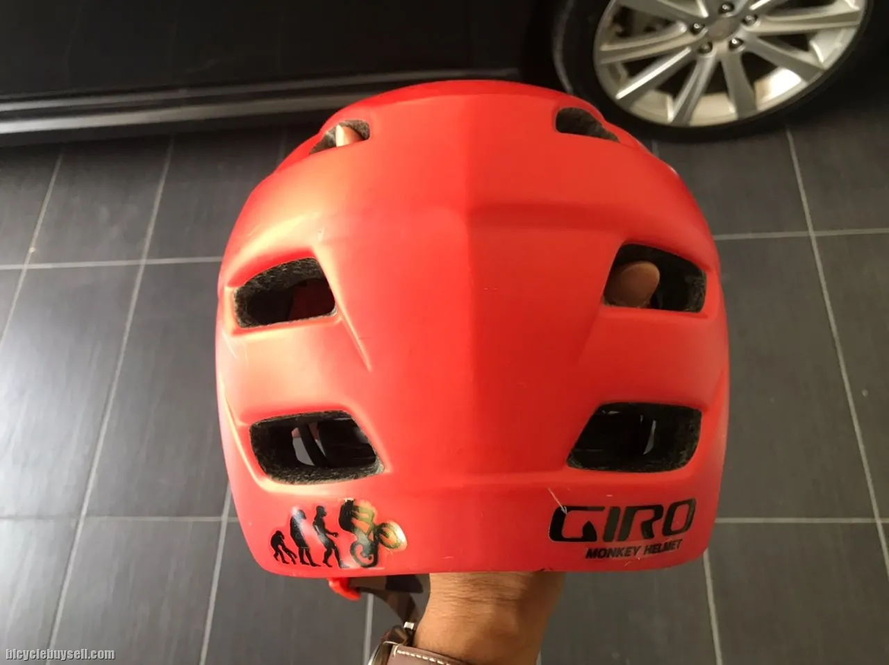 GIRO FEATURE HELMET FOR SALE (LARGE) USED
