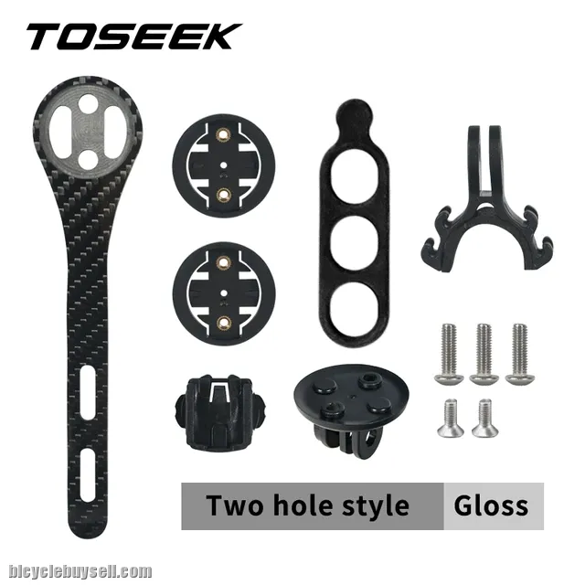 Toseek Stem Mount Holder Bike Support Out Front For Aero Handlebar Integrated Extender Garmin Cateye