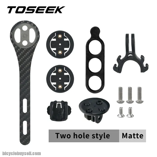 Toseek Stem Mount Holder Bike Support Out Front For Aero Handlebar Integrated Extender Garmin Cateye