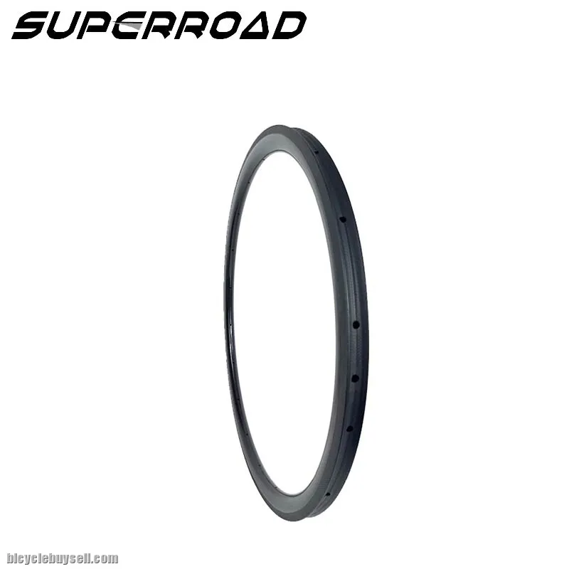 45mm Carbon Road Bike Tubular Rims 700C