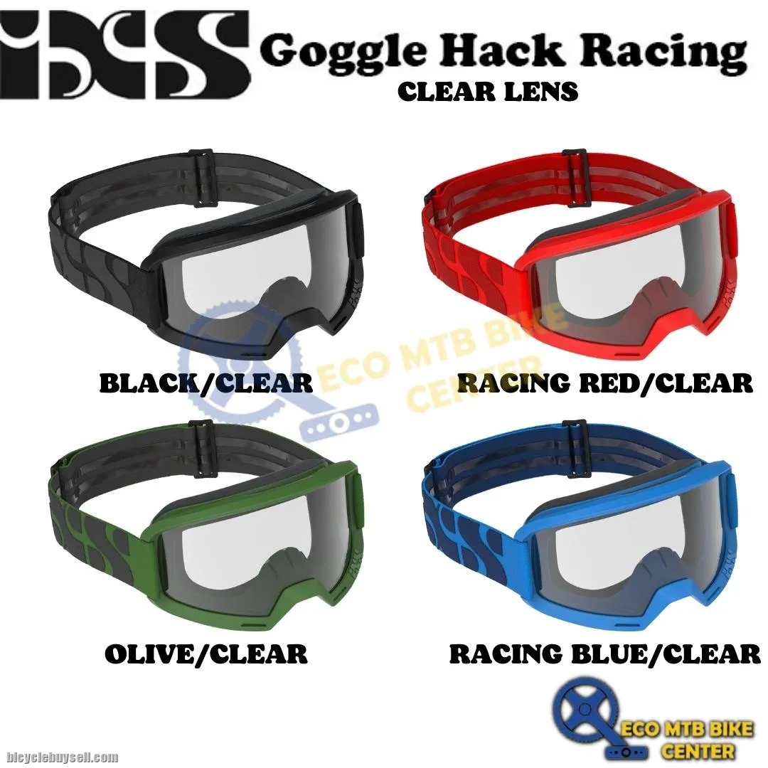 IXS Goggles Hack Racing - Clear
