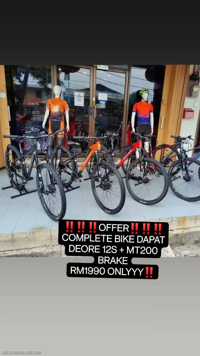 CROSSMAC IMPACT DEORE 12SPEED RM1990!!