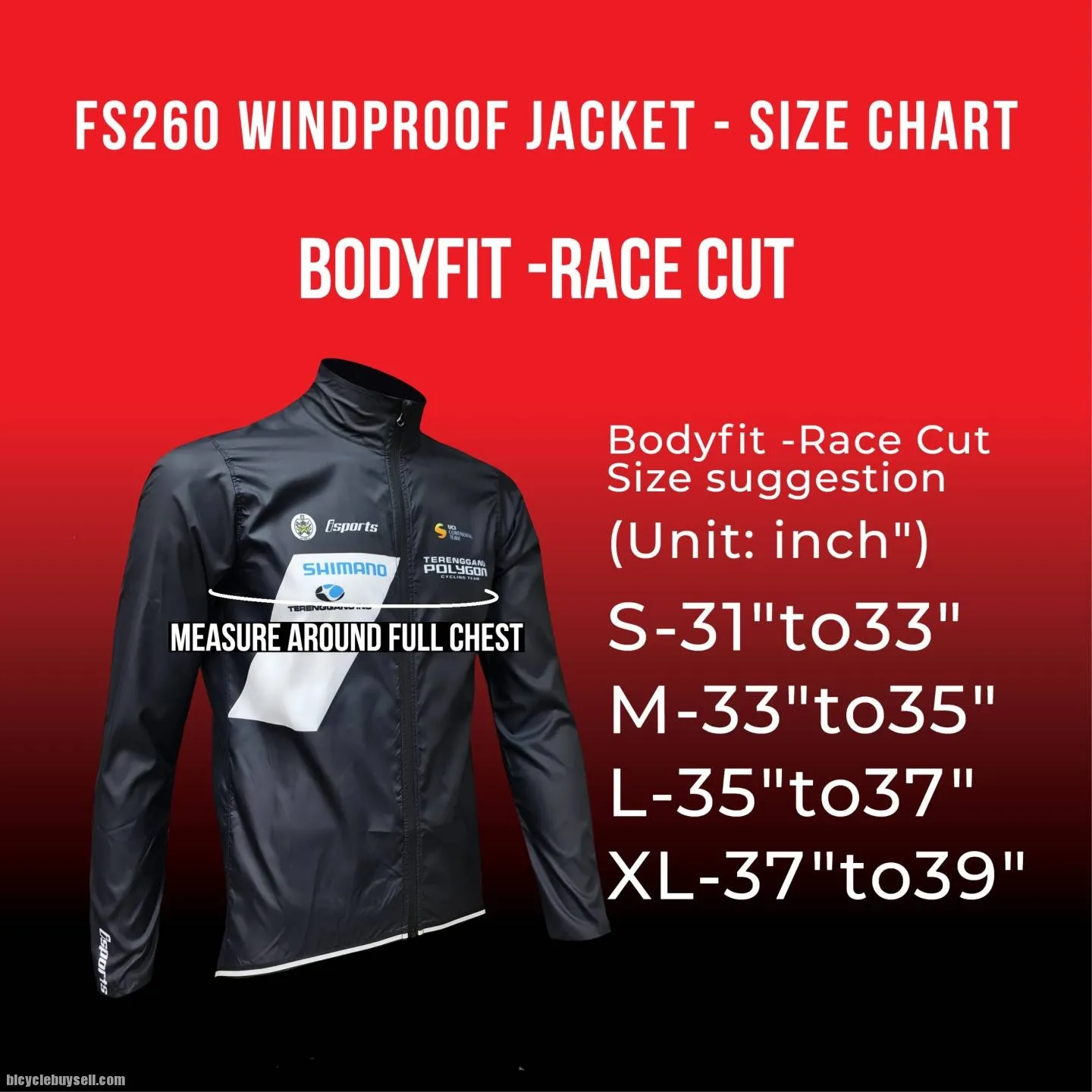 TSG 2022 LIMITED EDITION FS260 WINDPROOF JACKET
