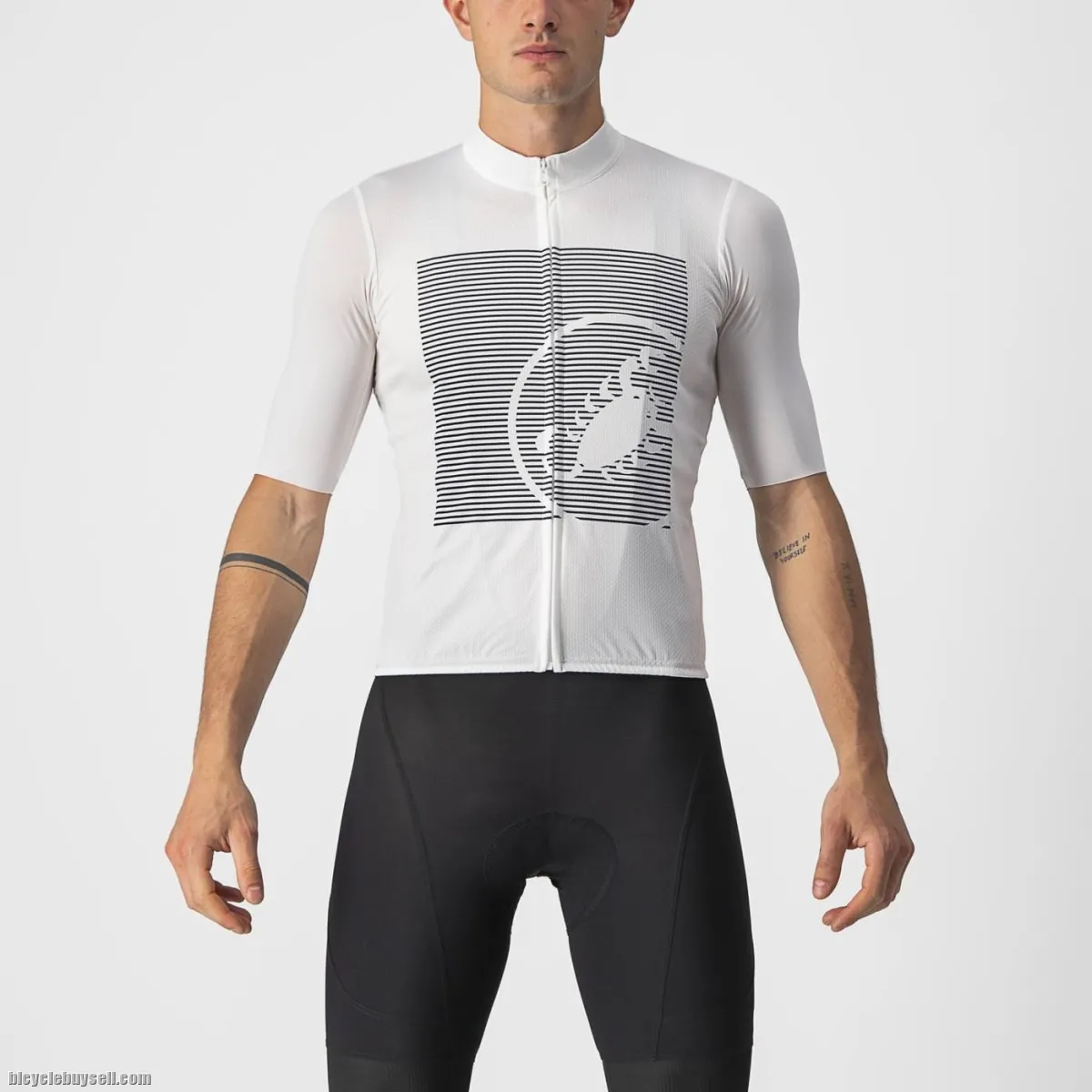 CASTELLI BAGARRE JERSEY CYCLING JERSEY COMFORT ORIGINAL WITH BARCODE