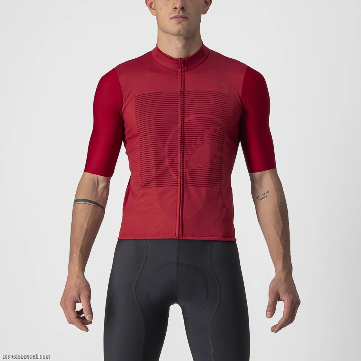 CASTELLI BAGARRE JERSEY CYCLING JERSEY COMFORT ORIGINAL WITH BARCODE
