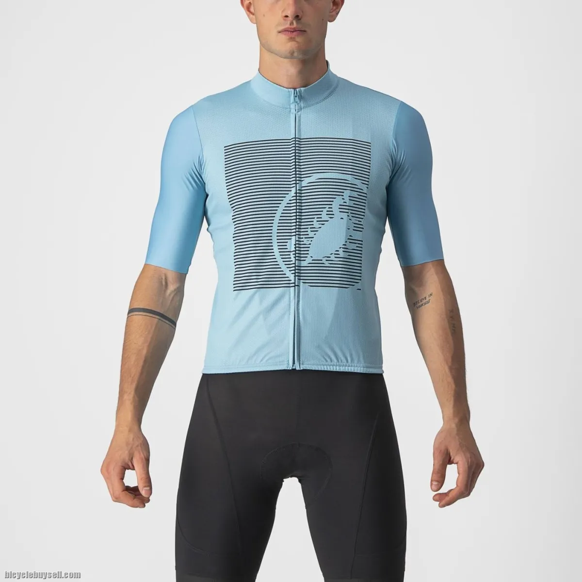 CASTELLI BAGARRE JERSEY CYCLING JERSEY COMFORT ORIGINAL WITH BARCODE