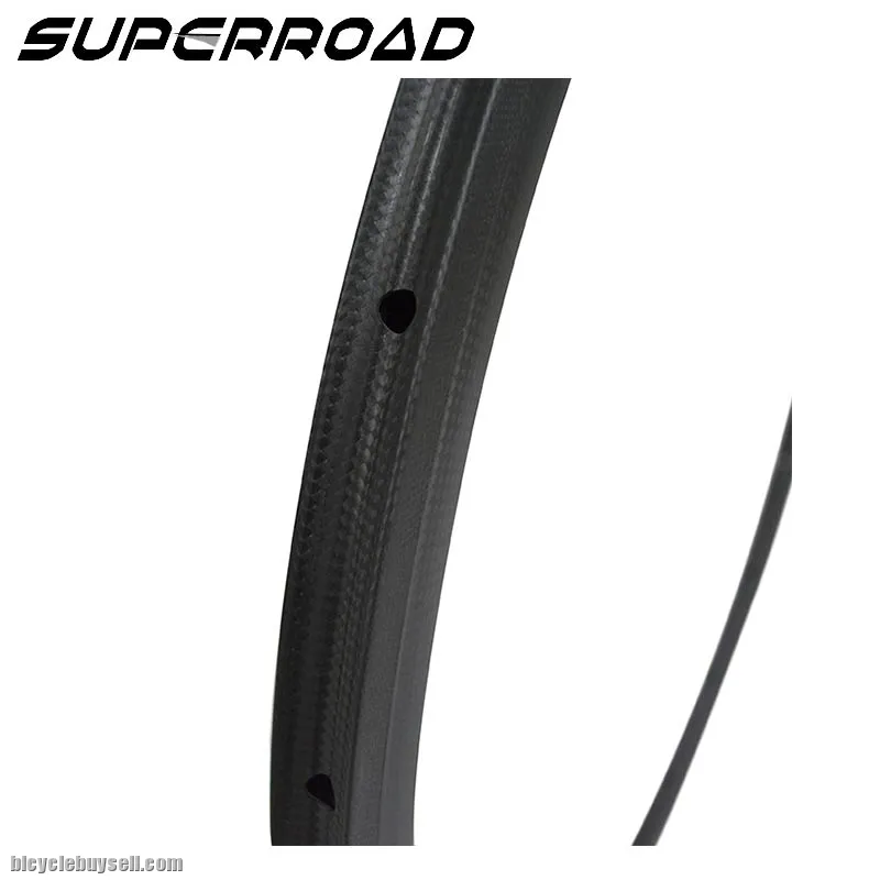 35mm Toray Carbon Road Bike Tubular Rims