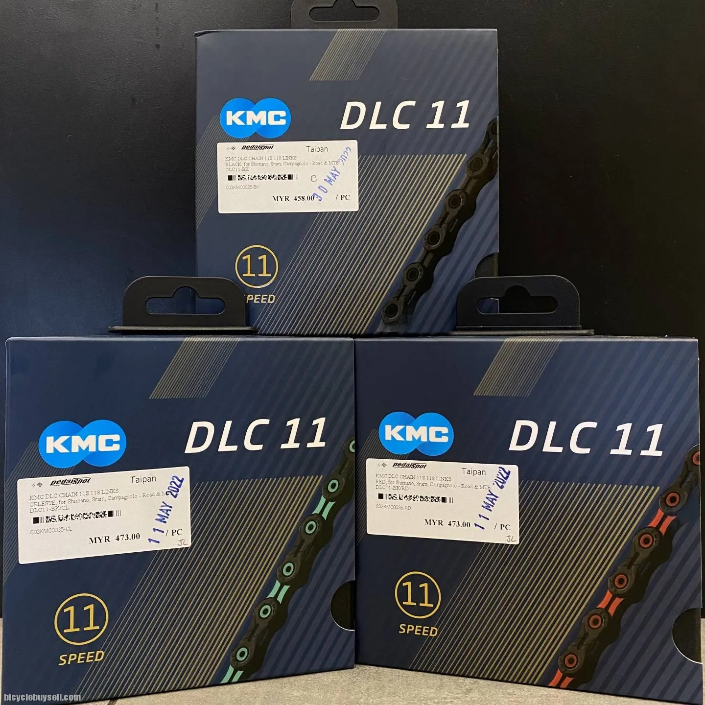 KMC DLC 11 speed chain - READY STOCK