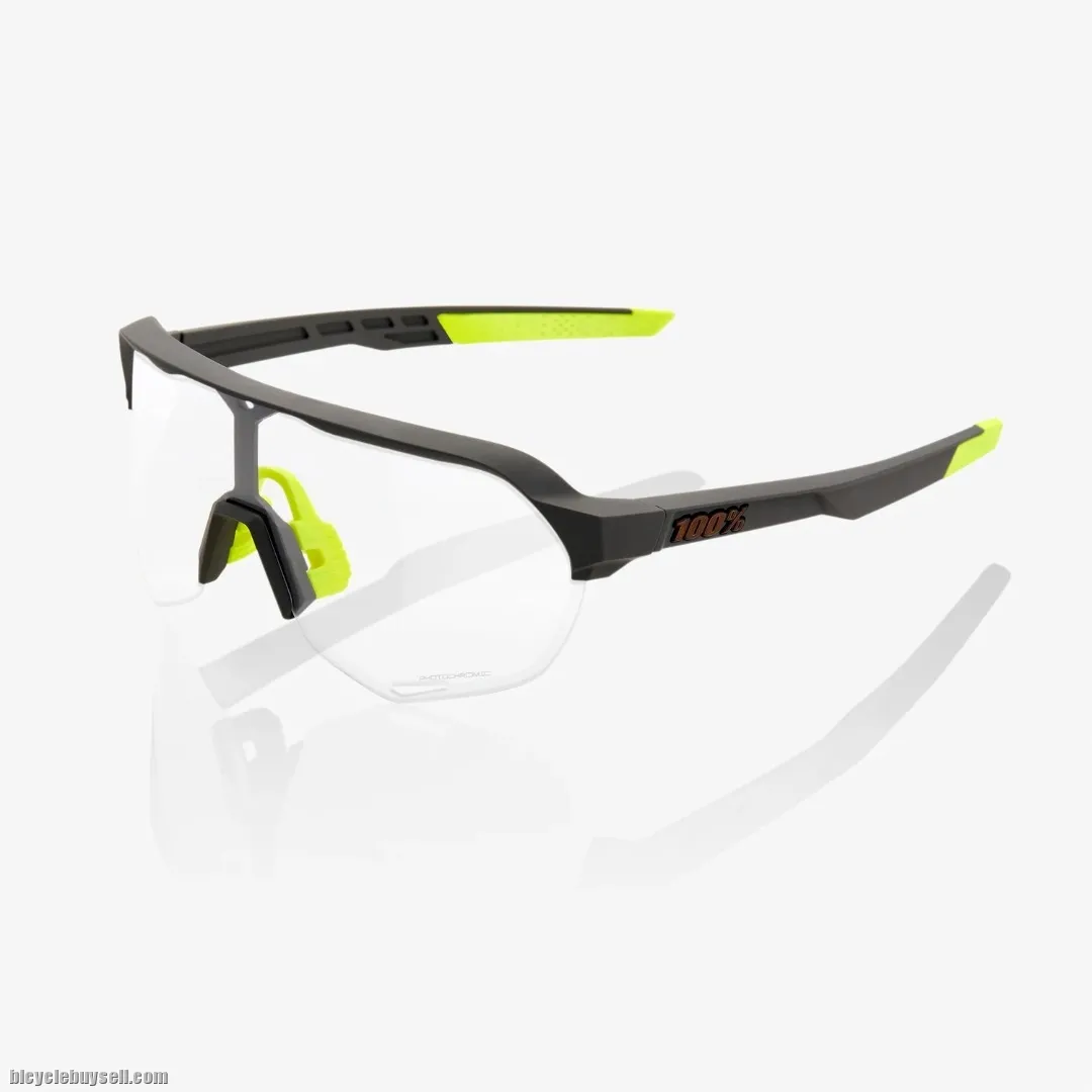 100% EYEWEAR S2Â® (Soft Tact Cool Grey Photochromic Lens)