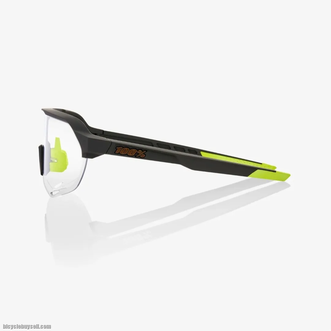 100% EYEWEAR S2Â® (Soft Tact Cool Grey Photochromic Lens)
