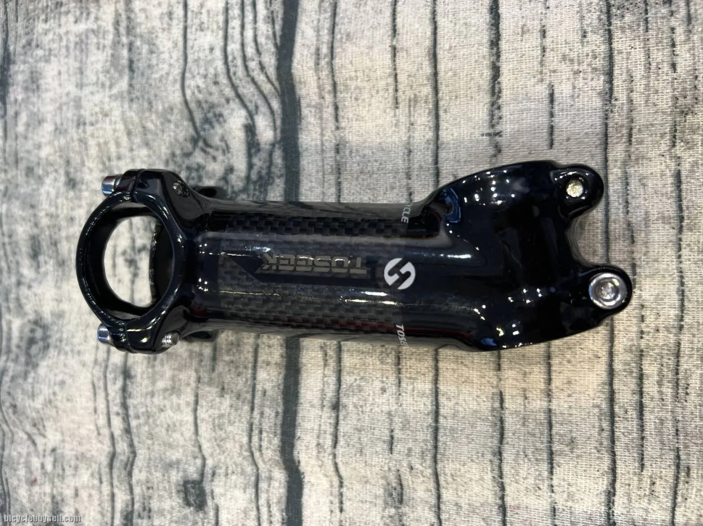 Toseek Lightweight Stem Carbon Wrap Aluminum 6 17 Degree (Glossy)