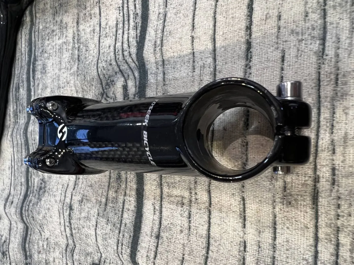 Toseek Lightweight Stem Carbon Wrap Aluminum 6 17 Degree (Glossy)