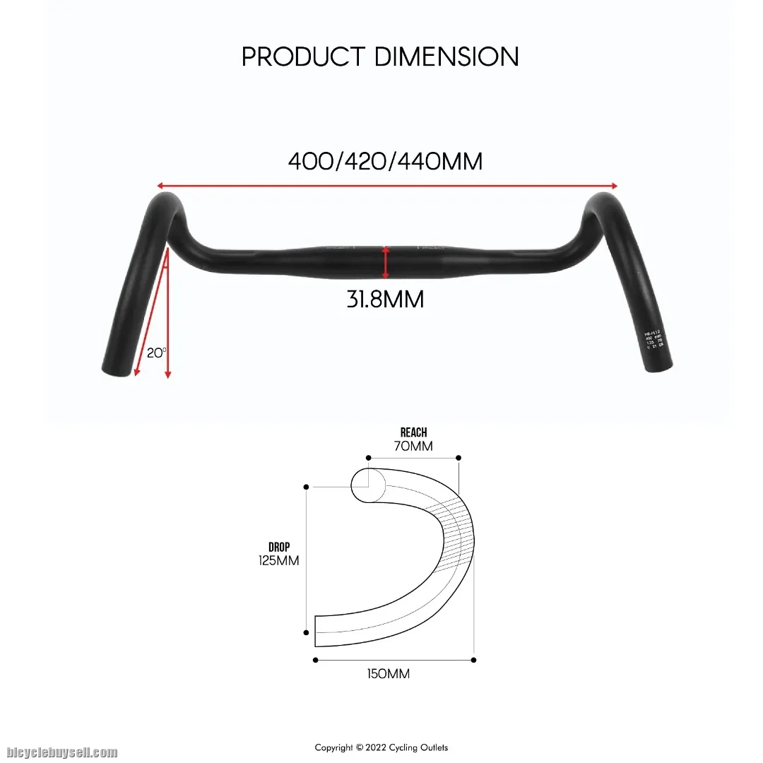 Advanced Project FL12 Gravel Handlebar