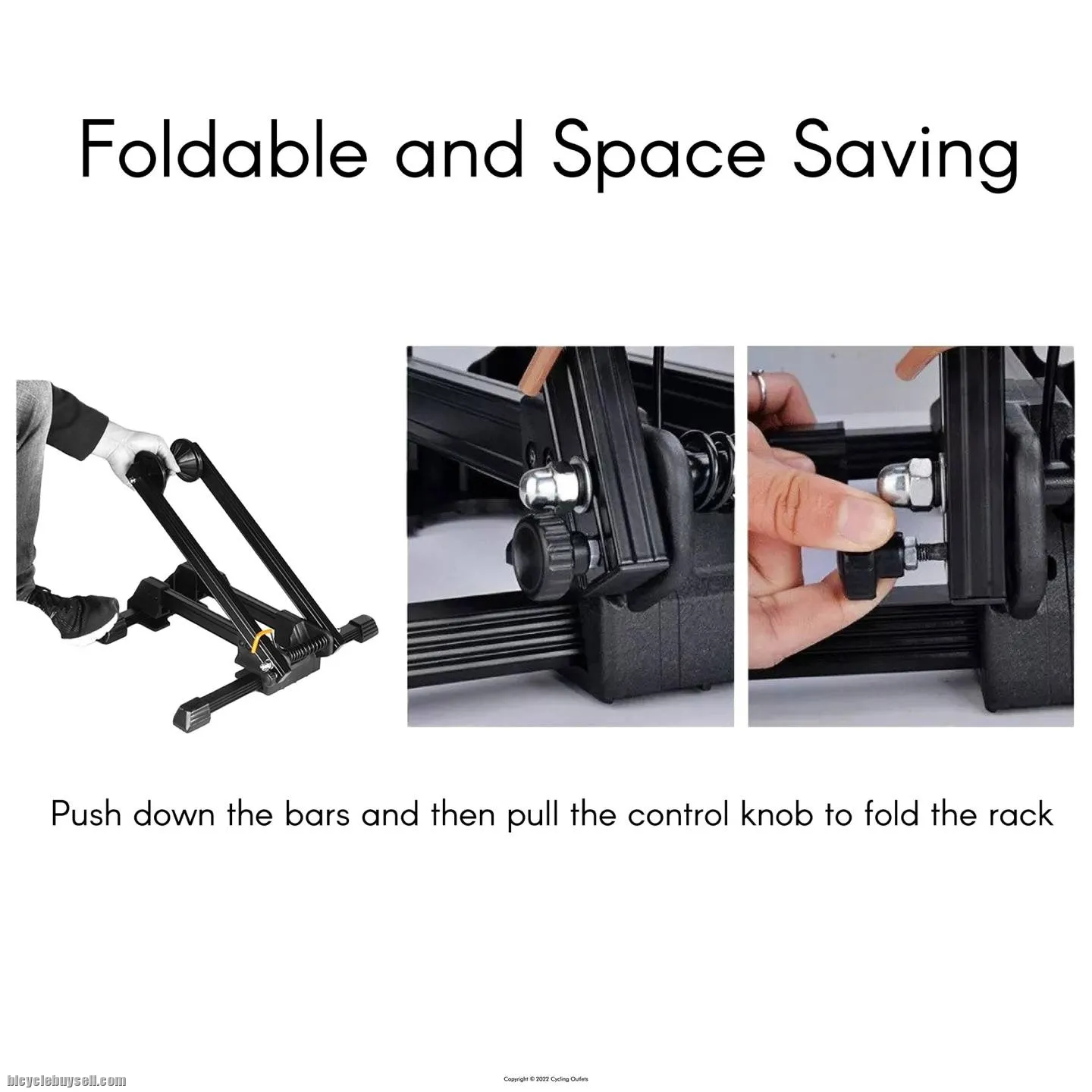 Foldable Lineup Bike Stand