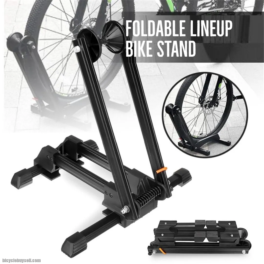 Foldable Lineup Bike Stand