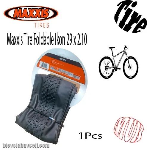 Maxxis Mtb Foldable Tire 29 x 2.10 (Ikon)(1Pcs)