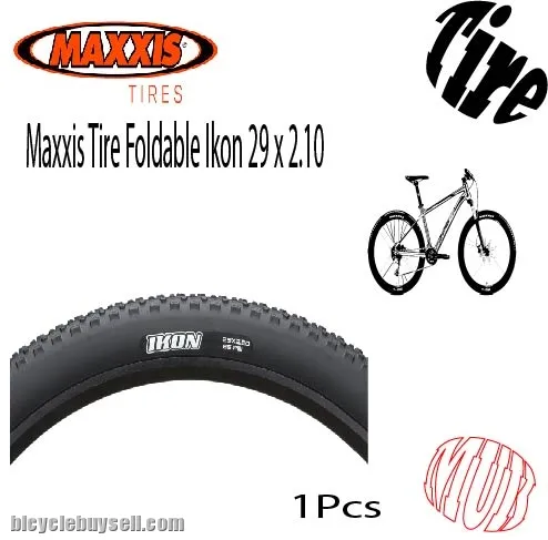 Maxxis Mtb Foldable Tire 29 x 2.10 (Ikon)(1Pcs)