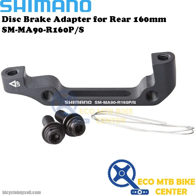SHIMANO Disc Brake Adapter for Rear 160mm SM-MA90-R160P/S
