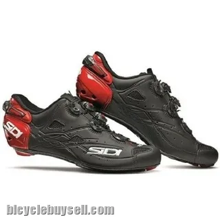 SIDI SHOT MATT ROAD CYCLING SHOES â€“ RED / MATT BLACK AUTHENTIC