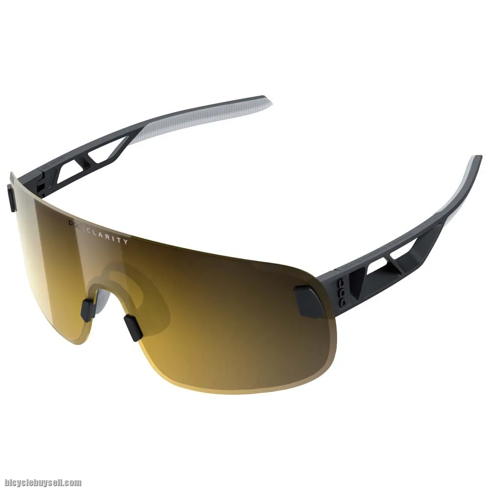 POC ELICIT SUNGLASSES WITH VIOLET/GOLD MIRROR LENS AUTHENTIC