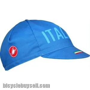 CASTELLI ITALIA CYCLING CAP â€“ BLUE AUTHENTIC