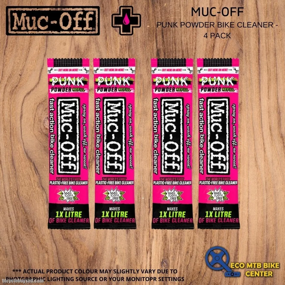 MUC-OFF Punk Powder Bike Cleaner Refill  - 4 Pack