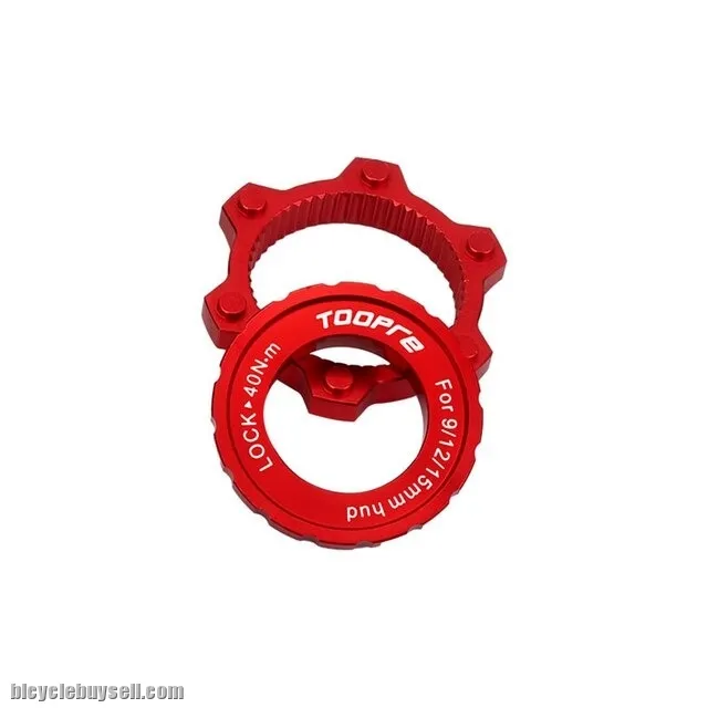 Toopre Bicycle Centerlock To 6-Hole Adapter Mountain Bike Hub Center Lock Conversio